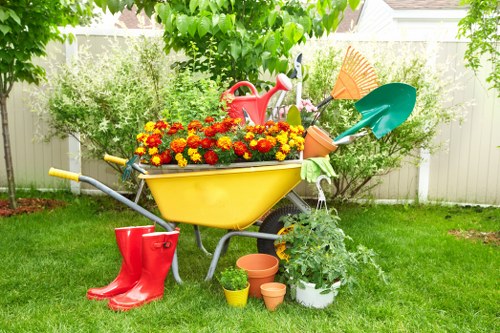 Seasonal garden maintenance in Addiscombe with pruning and weeding work