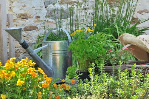 Seasonal garden care by Addiscombe gardeners in a tidy outdoor setting