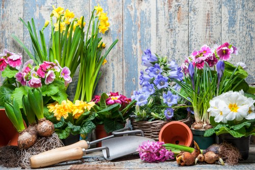 Protective approach to lifting and handling garden materials